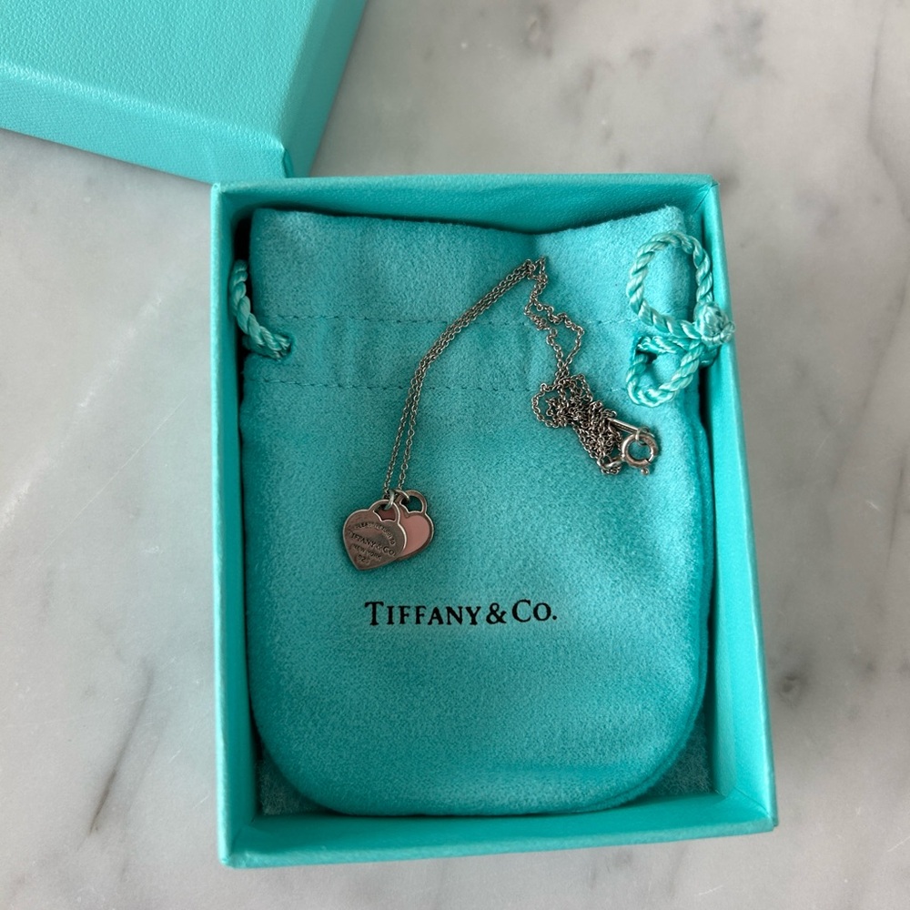 Tiffany and co heart necklace